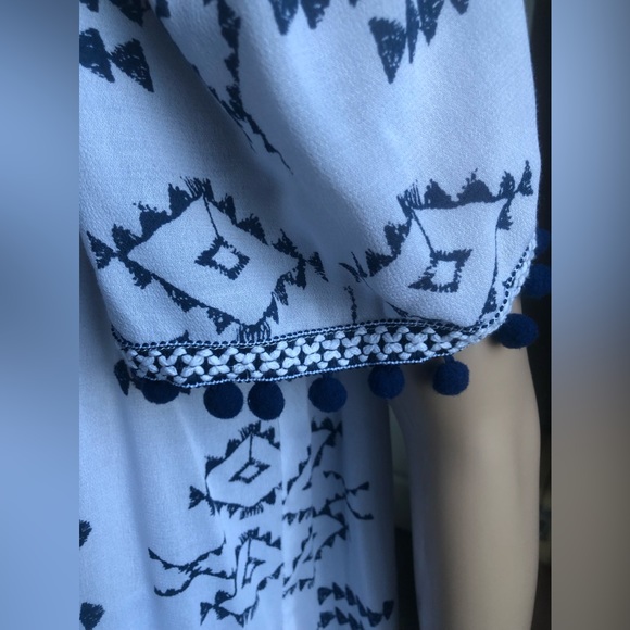 Tribal Jeans Summer Top Navy and White - Picture 6 of 8